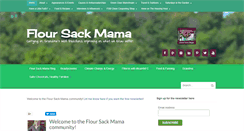 Desktop Screenshot of floursackmama.com